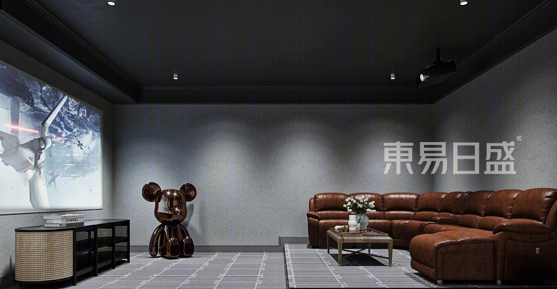 紫蓬山壹号现代简约风格别墅设计丨中国合肥丨东易日盛家居装饰集团股份有限公司合肥分公司-8
