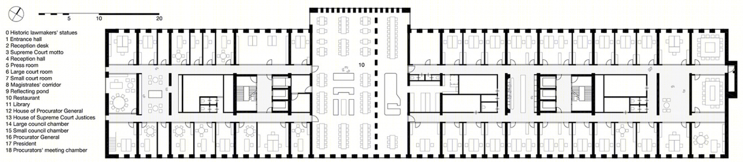 荷兰最高法院丨KAAN Architecten-96