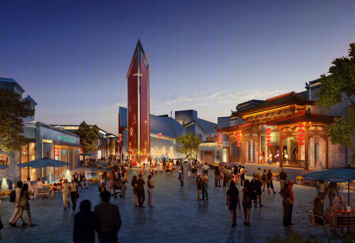 黄山溧阳在利耶商务旅游景观-3