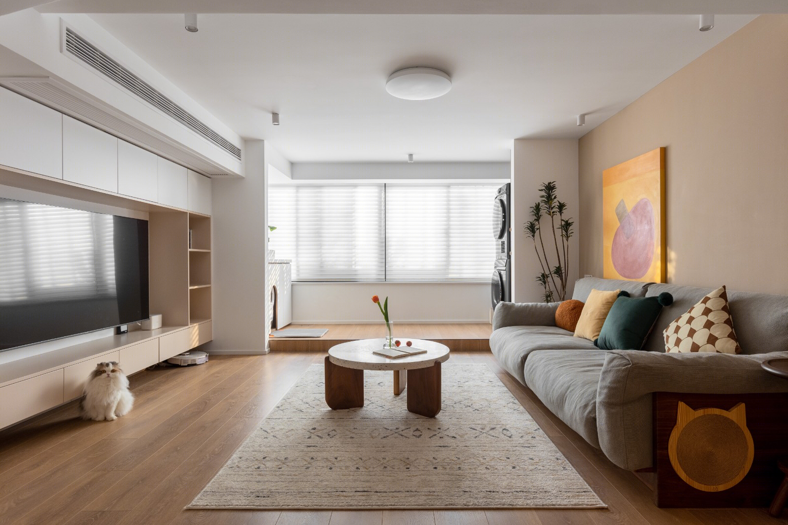 俩人俩猫的温馨小屋 loft公寓-17