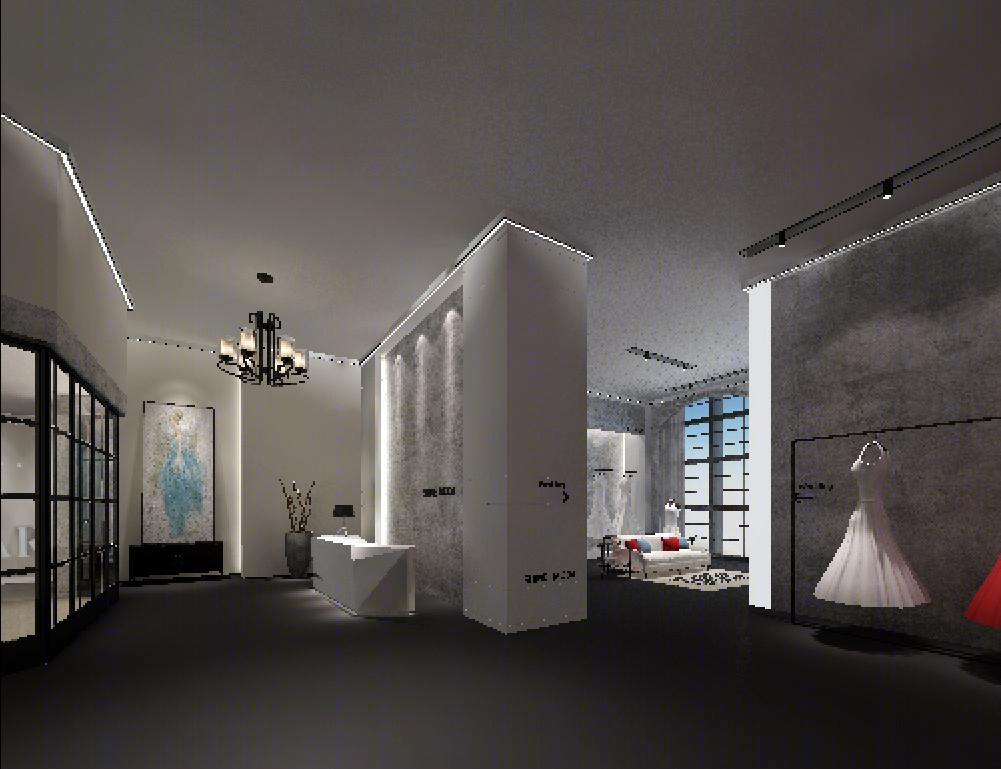 福田保税区英伦风婚纱展厅设计丨中国深圳丨中良装饰设计（深圳）有限公司-15