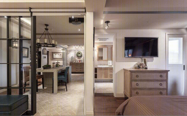 优雅美式小户型-11