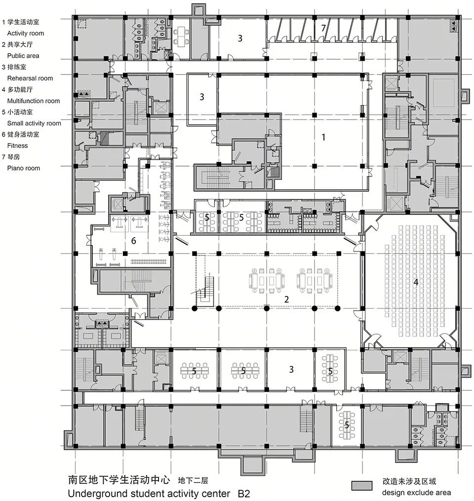 清华大学南区地下学生活动中心丨中国北京丨清华大学建筑设计研究院有限公司-45