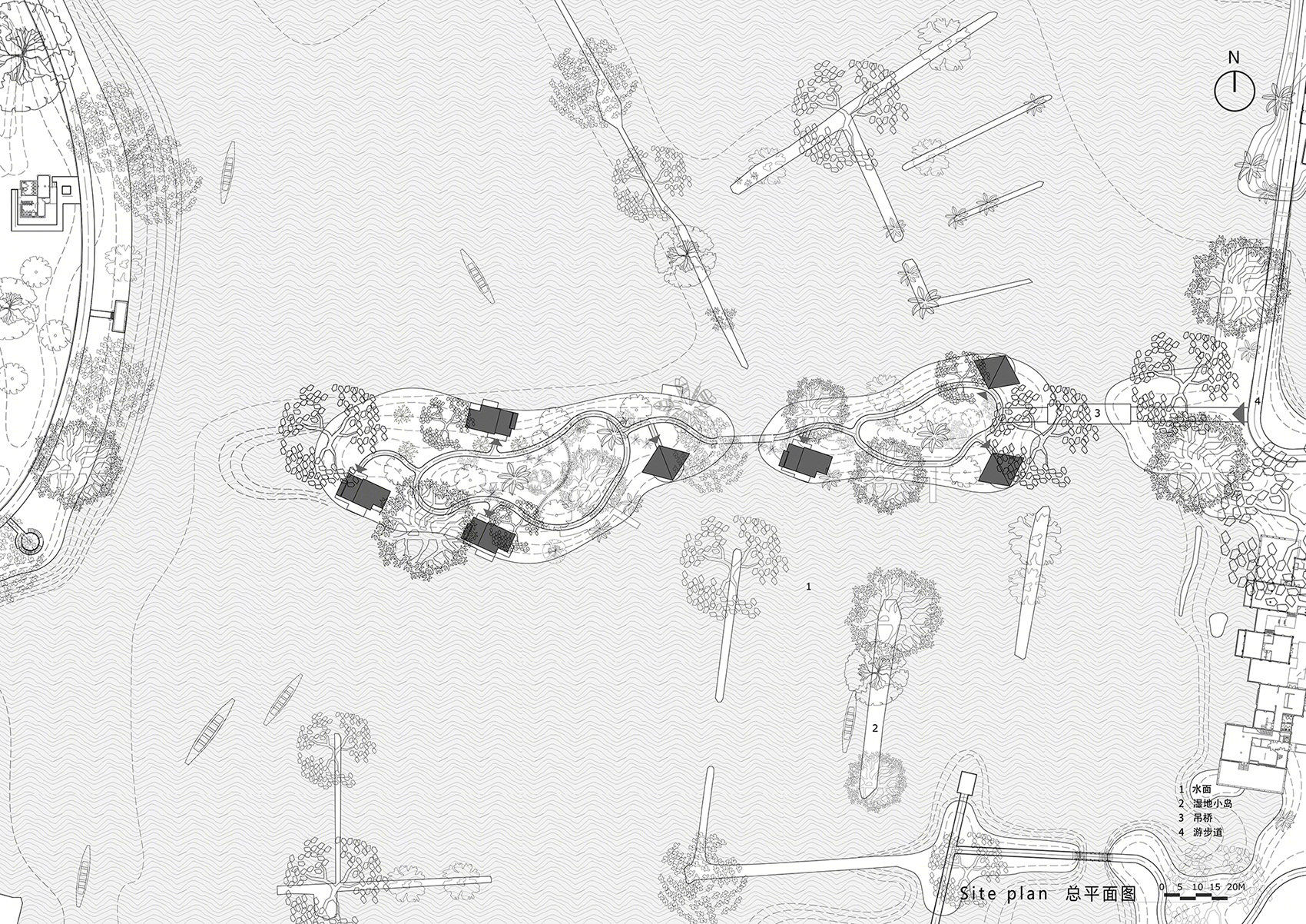 富阳阳陂湖湿地生态酒店丨中国杭州丨尌林建筑-99