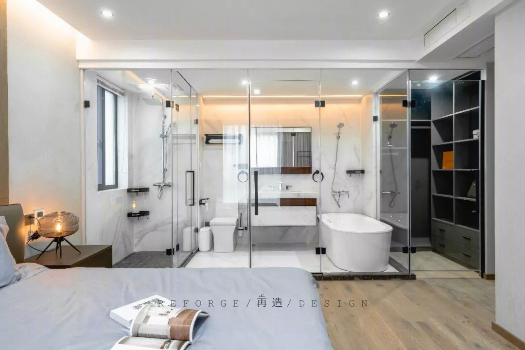 流光溢彩，通透生活——台州江南壹号 148㎡全案设计-43