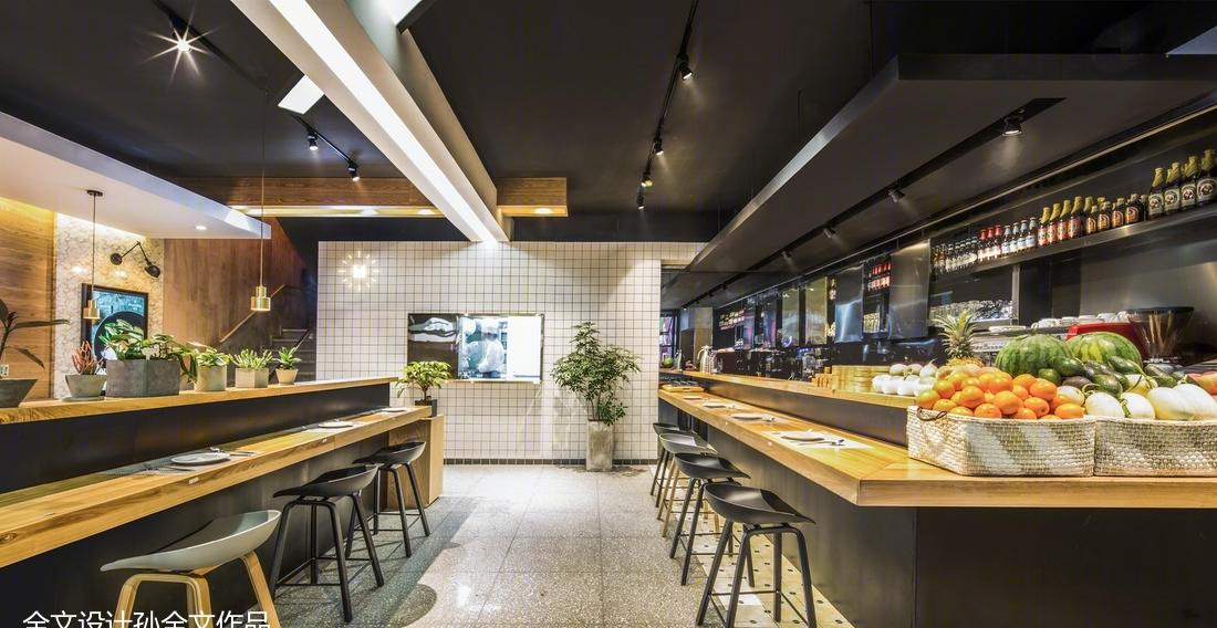 《每天》美式休闲餐厅 | 复古融合现代,打造轻松休闲用餐环境-13