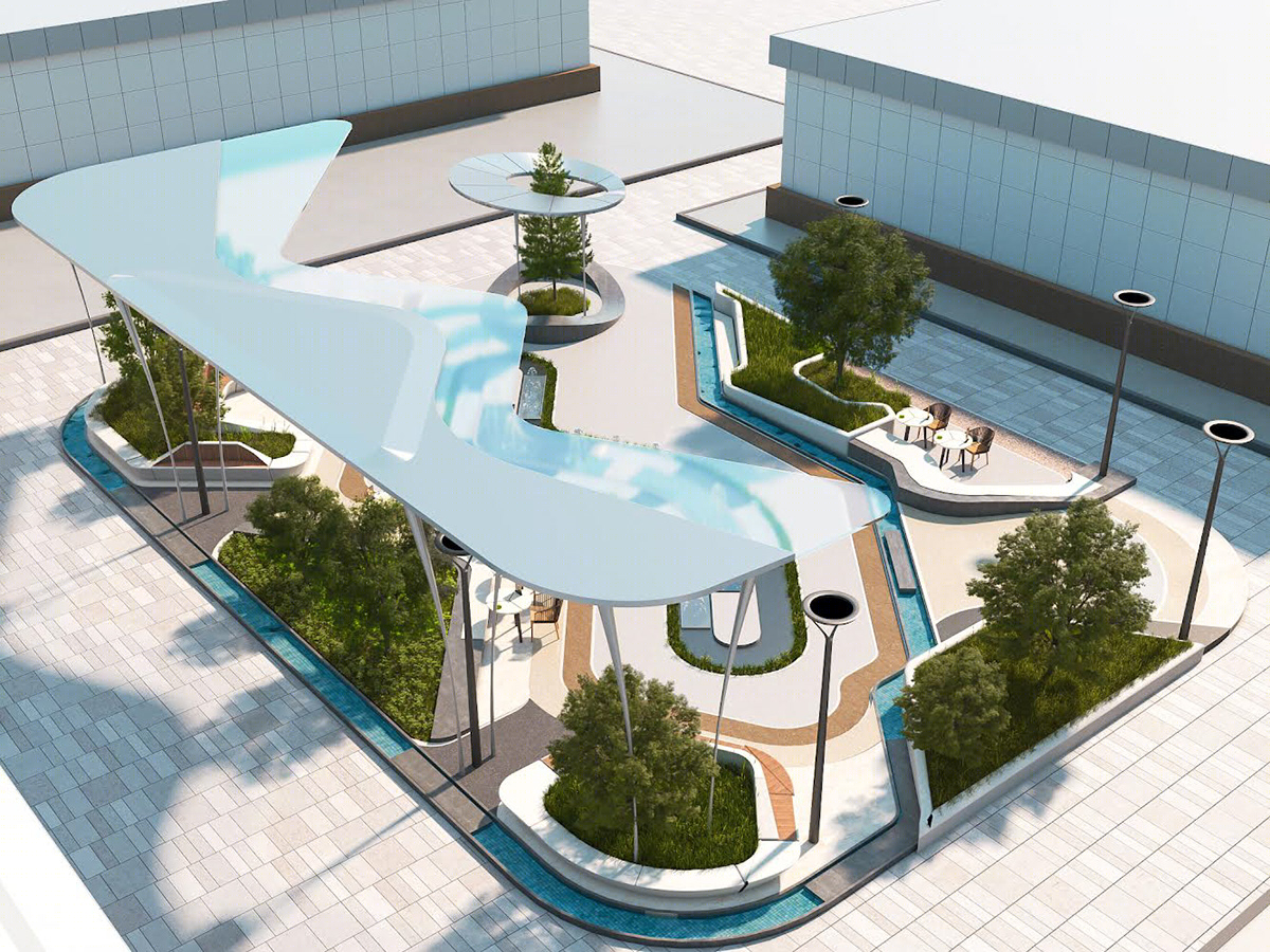 2020 年俄罗斯广场景观设计丨NAD Interior-9
