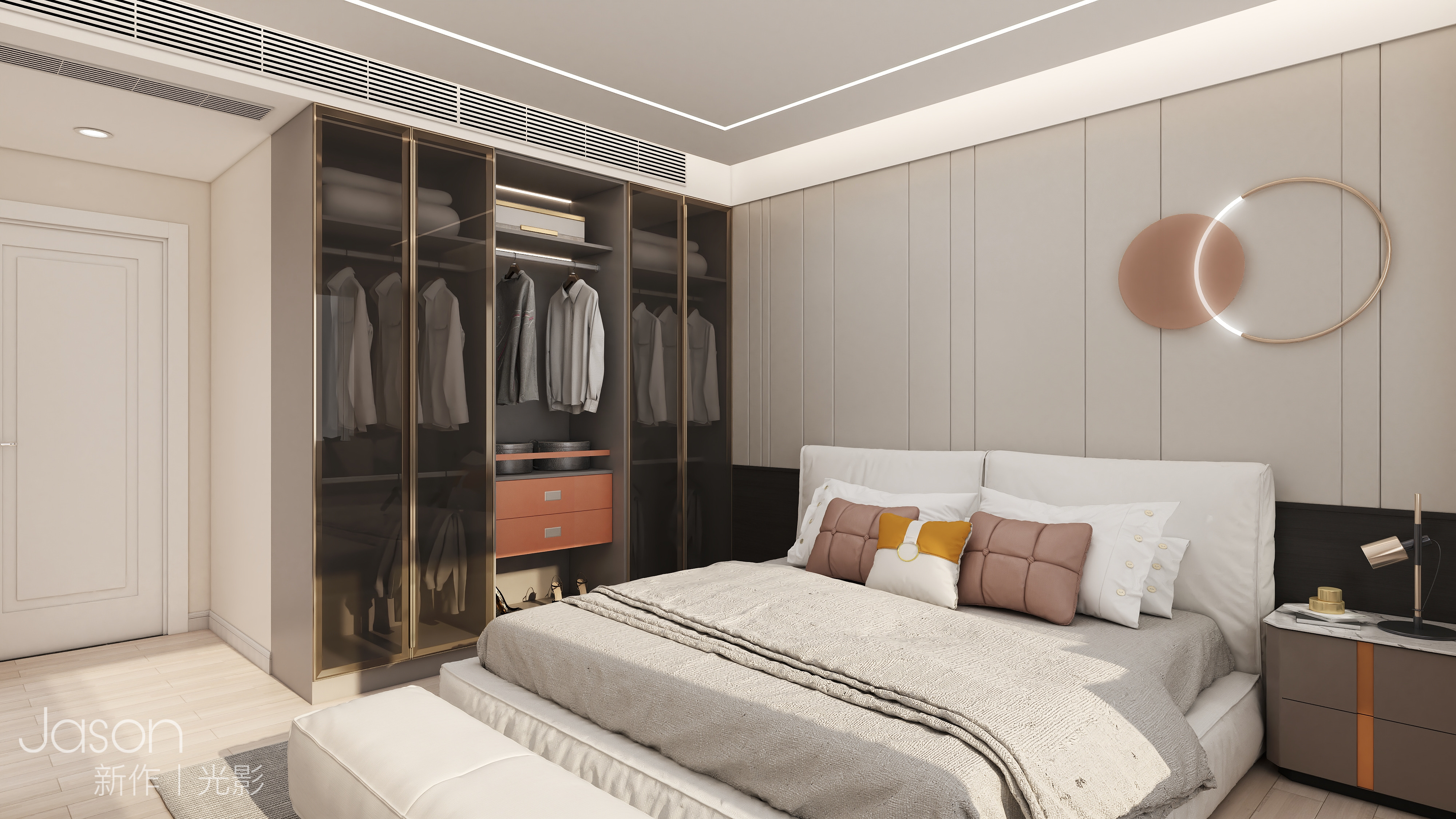 现代光影中的轻奢定制-5
