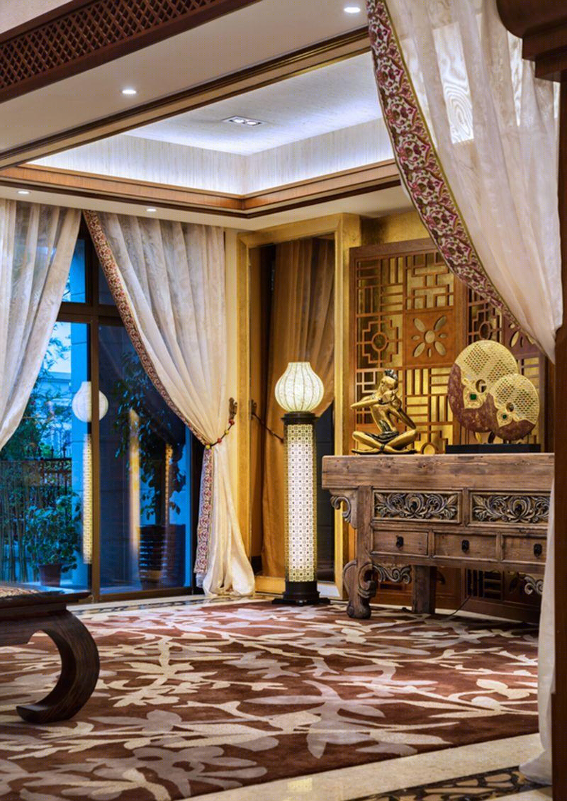 宝珊天悦湾 M55 别墅样板房 | 东南亚风情，闲适奢华-13