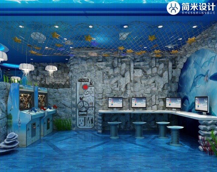 主题轰趴馆设计-海洋海底主题                     -3