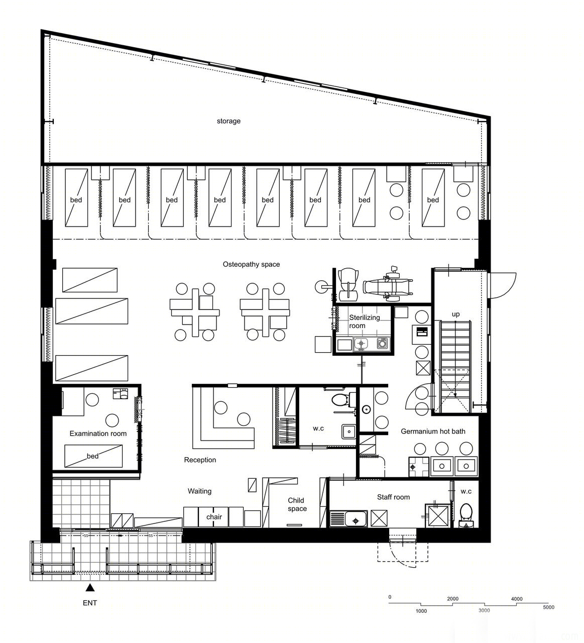 日本大阪十全针灸整骨院丨eleven nine interior design office-23