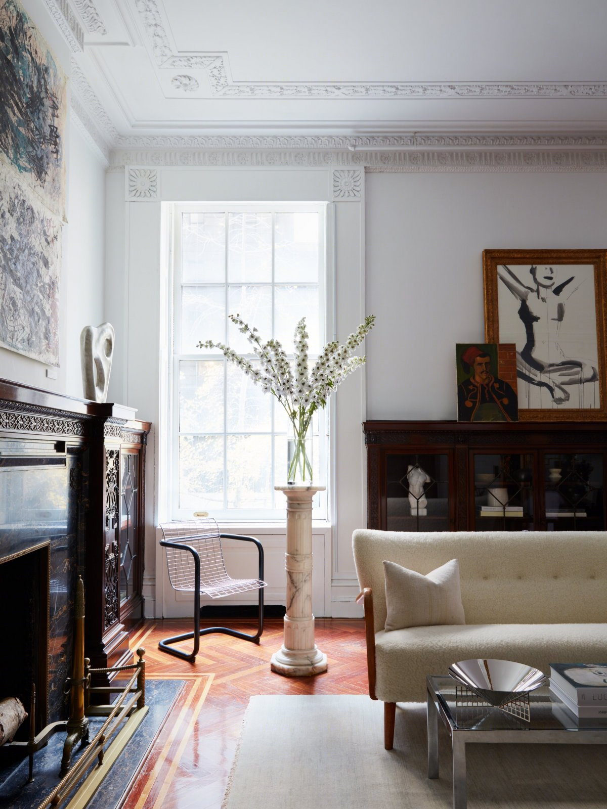 Siriano Interiors 打造纽约曼哈顿中城时尚镇屋-6