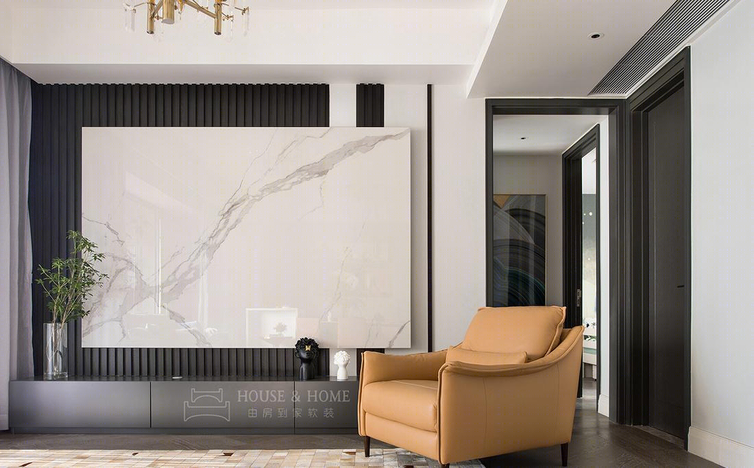 画布般的墙面，音符般的空间设计-16