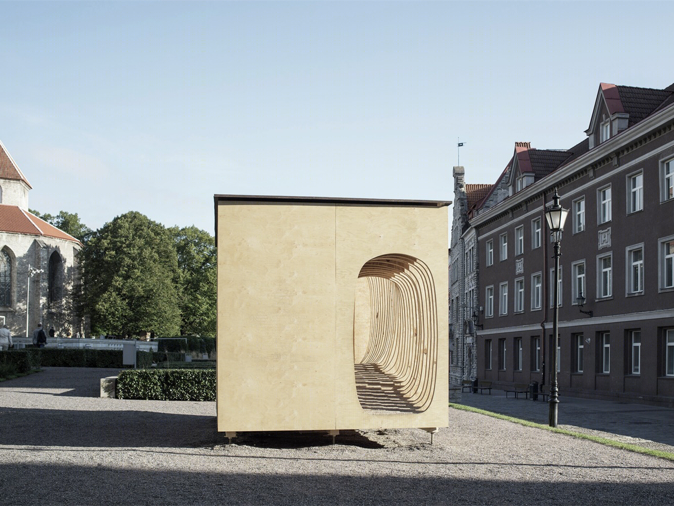 爱沙尼亚艺术大学凉亭设计(Estonian University of the Arts pavilion)-7
