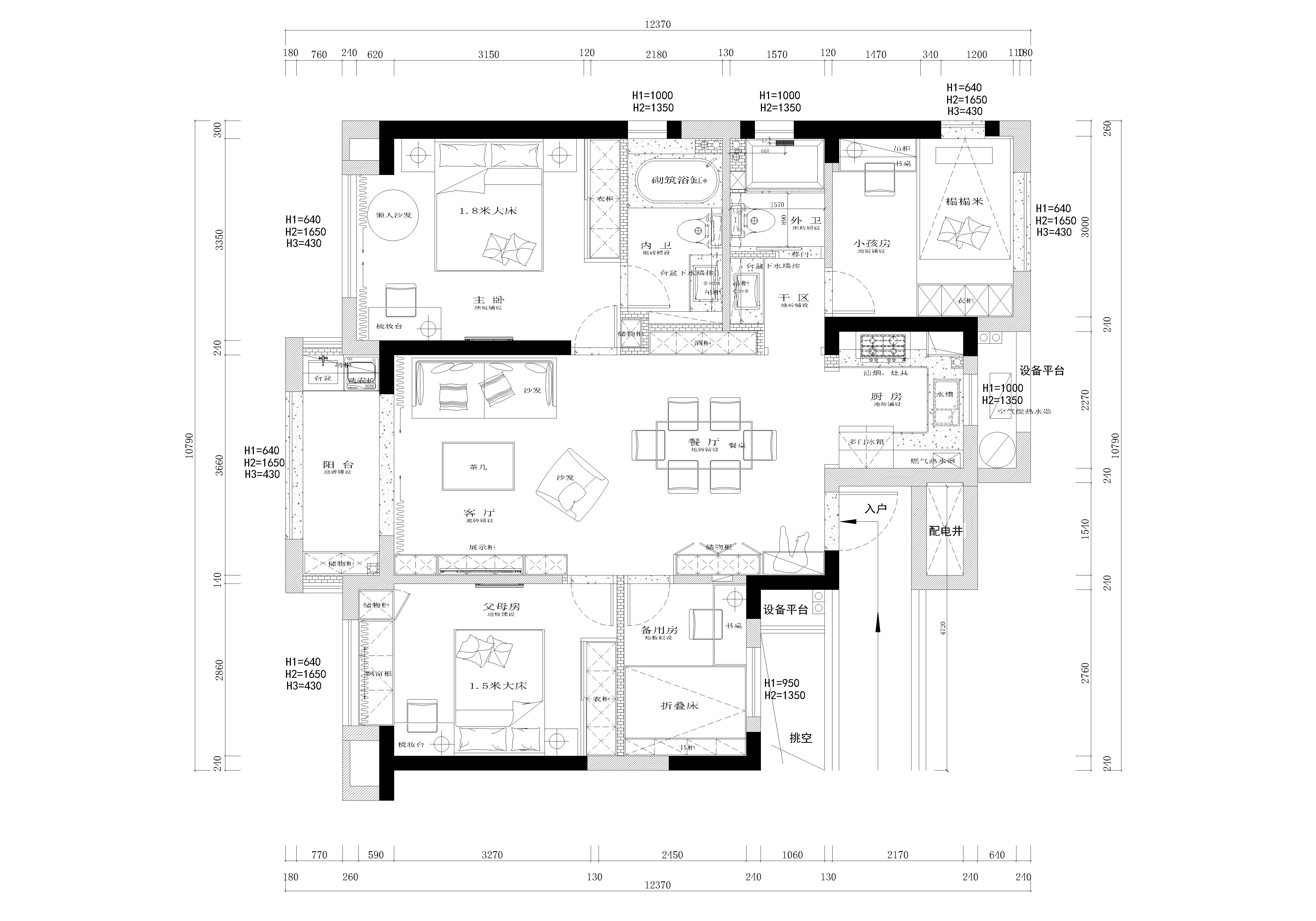 新越里孔雀城现代宜居空间设计-5