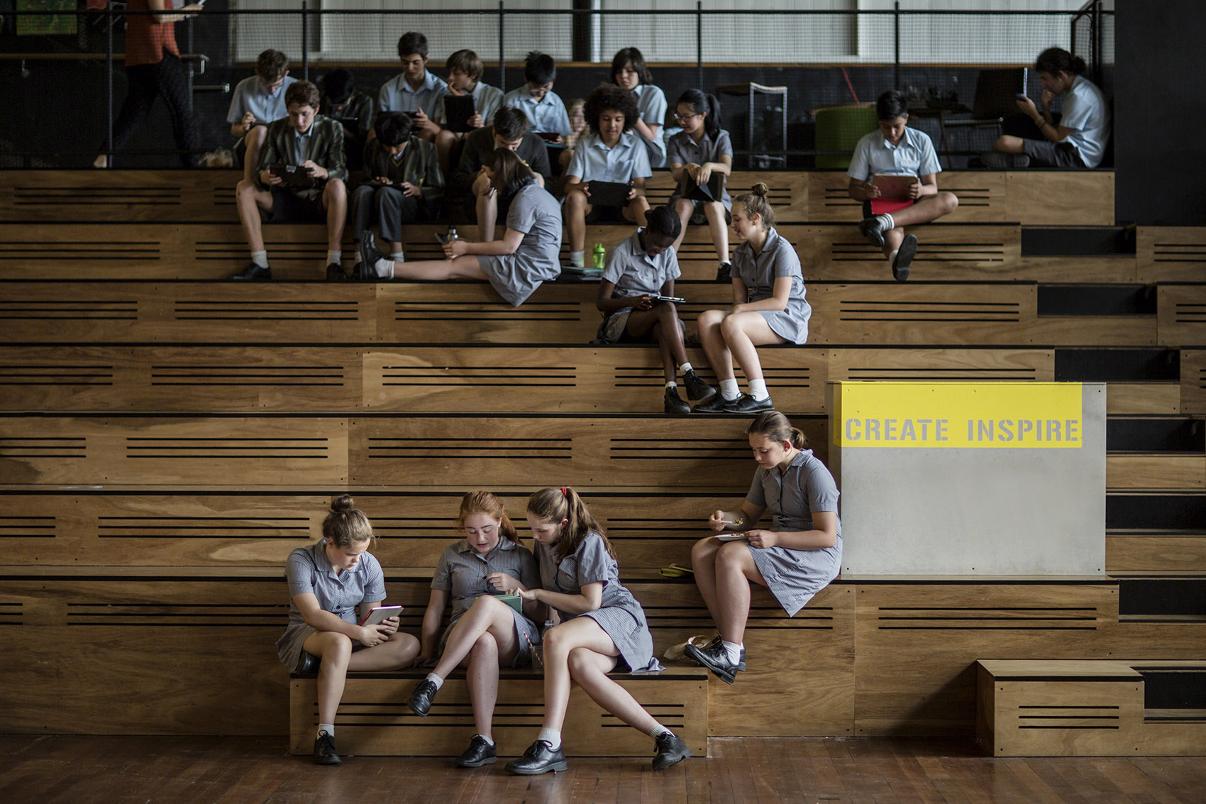 墨尔本 Albert Park College 学院环境艺术中心-18