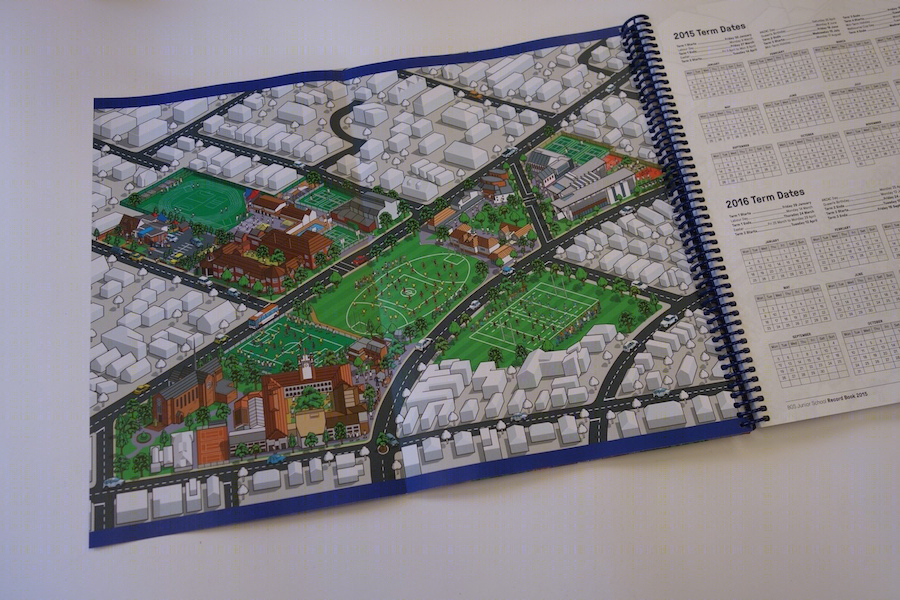 墨尔本 Brighton Grammar School 校园地图设计-7