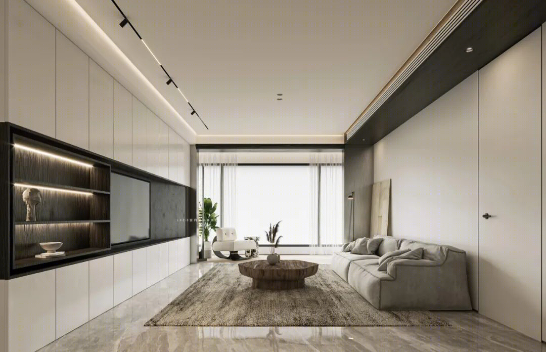 恒大首府现代简约家居设计丨LSZ·D 室内设计事务所-22