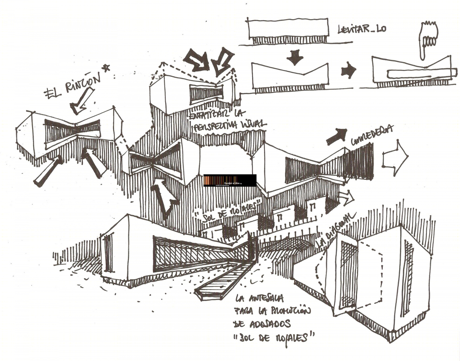 西班牙销售管理办公室的“电磁波谱”设计丨Esculpir el Aire-31