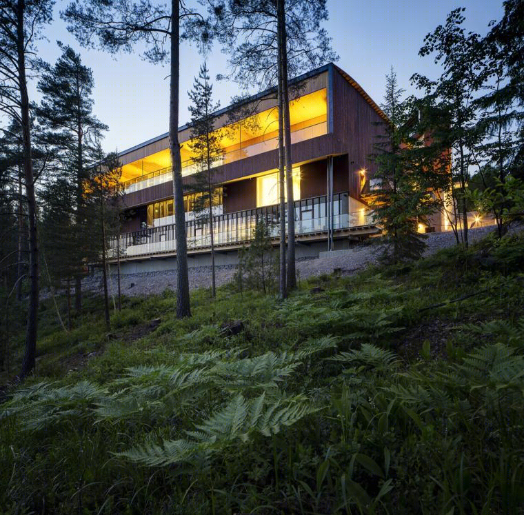哈尔提亚 · 融入自然的芬兰自然中心（Finland HalTia Nature Center）丨Lahdelma & Mahlamaaki · Office Profile-16