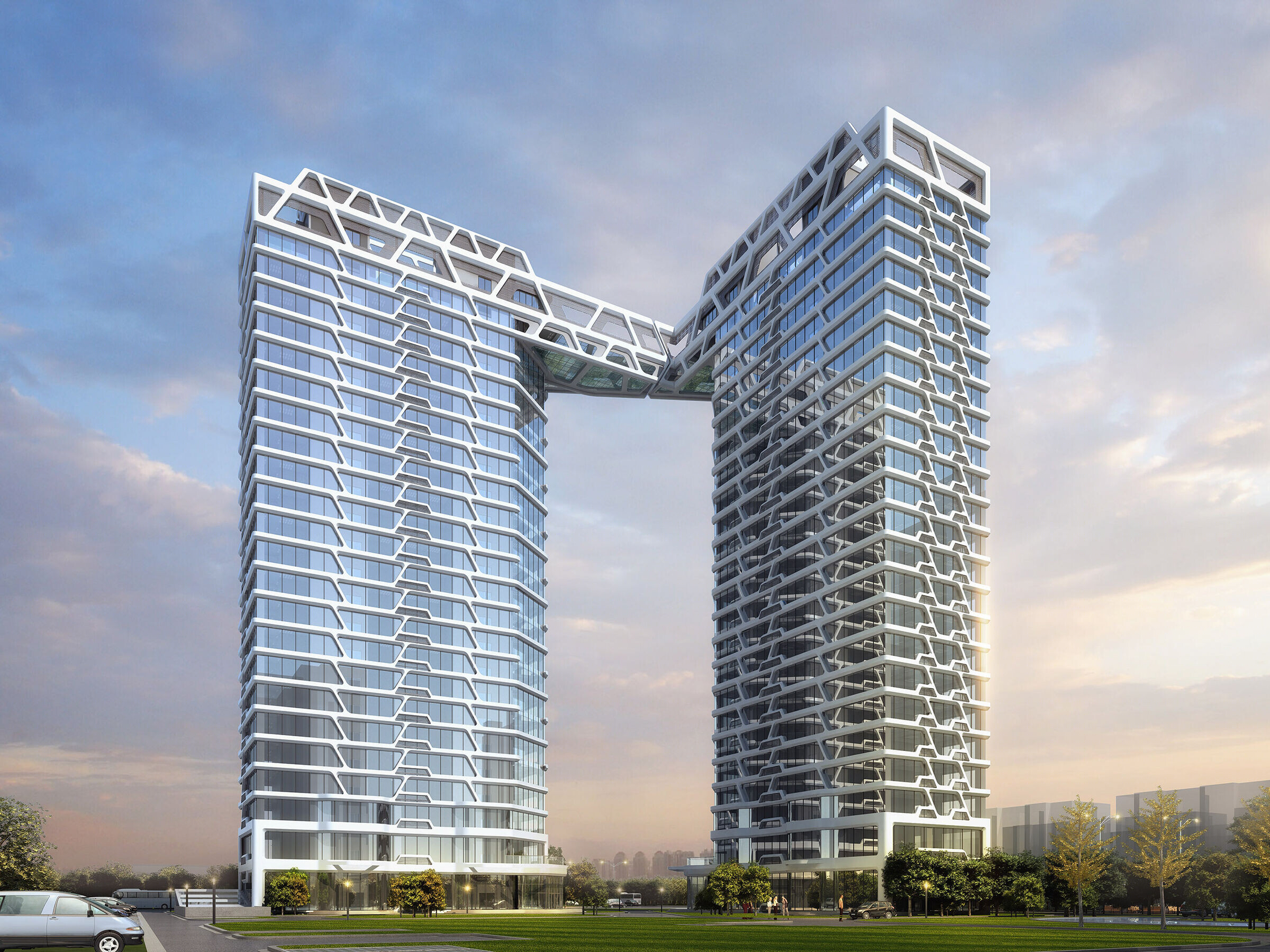 未来感十足的 Runjiang No·1 公寓设计丨中国河北丨Archimorphic-10