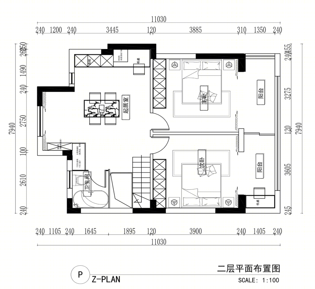 龙湖天距叠墅设计丨源末空间-15