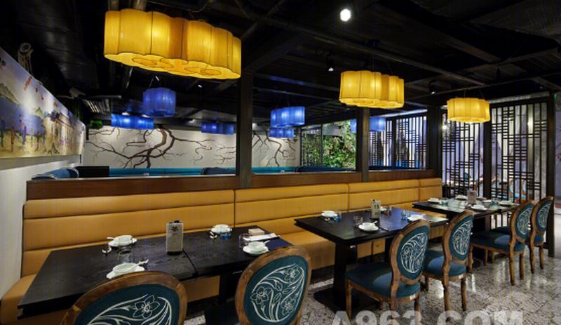 生态休闲赣菜餐厅,融入现代元素的古典雅致空间-38