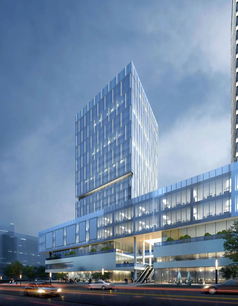 湖南梅溪湖创美大厦丨中国长沙丨黄博文建筑工作室-33