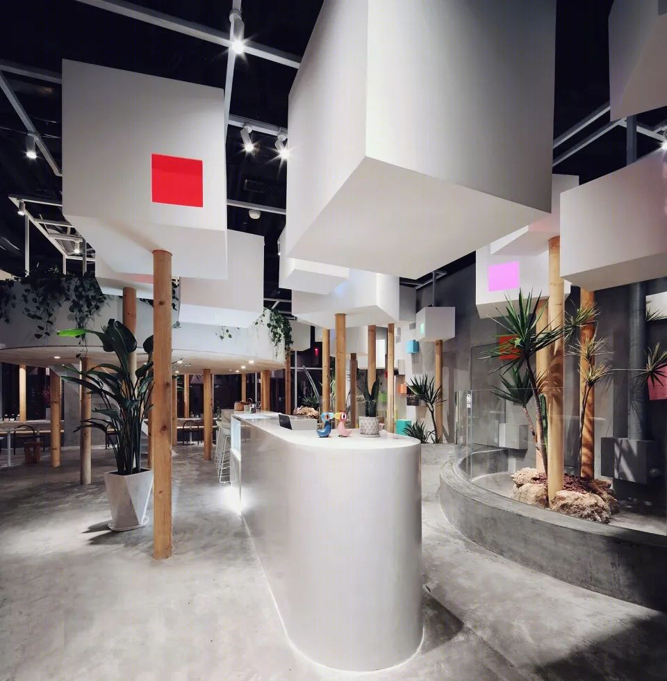 人造森林中的动物治愈空间——TFB 动物咖啡厅-15