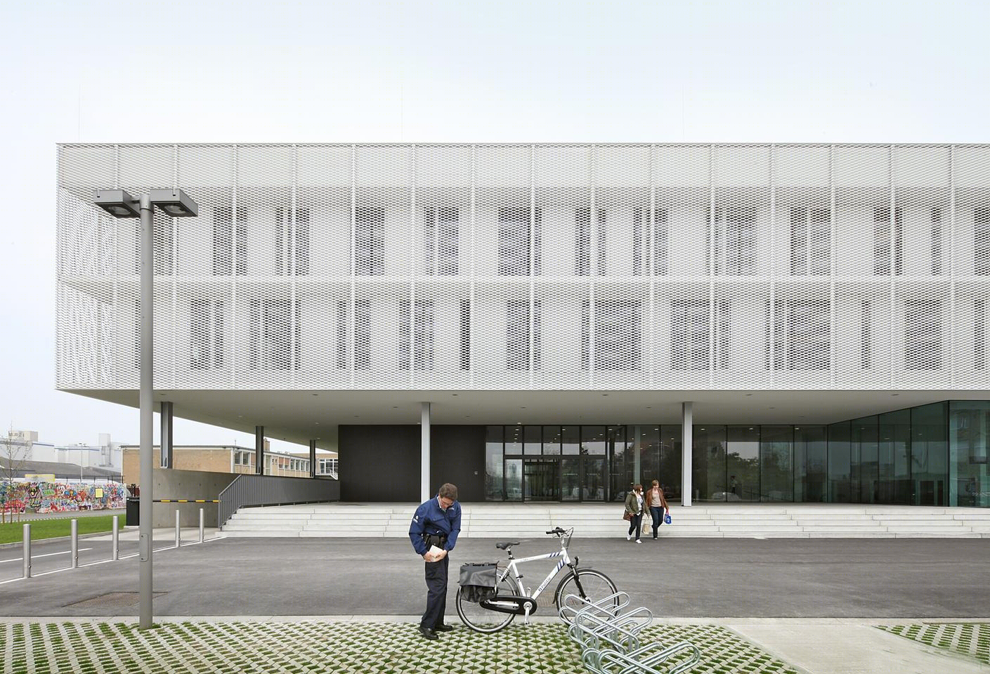 比利时布鲁日警察局丨Beel & Achtergael Architecten-16