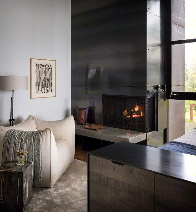 西雅图海岸工业风木屋 低调外表下的艺术气息-47