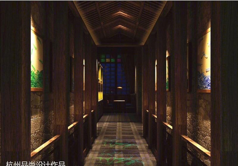 凤临阁·味庄主题餐厅设计-20