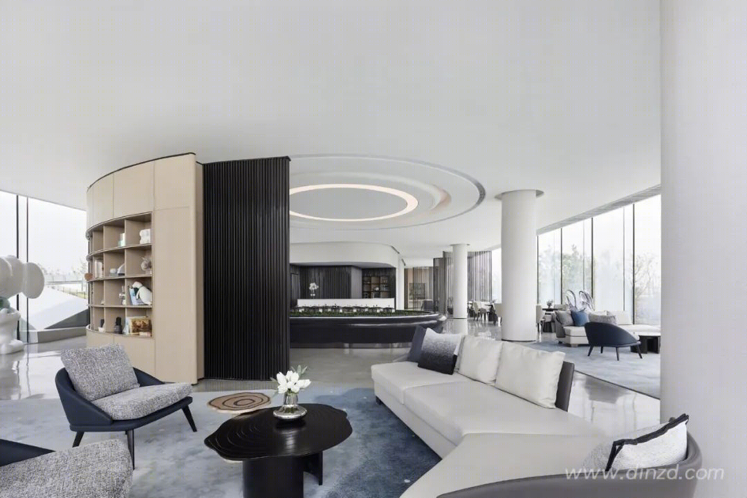 曲径通幽的常熟招商·琴湖小镇展示中心-29