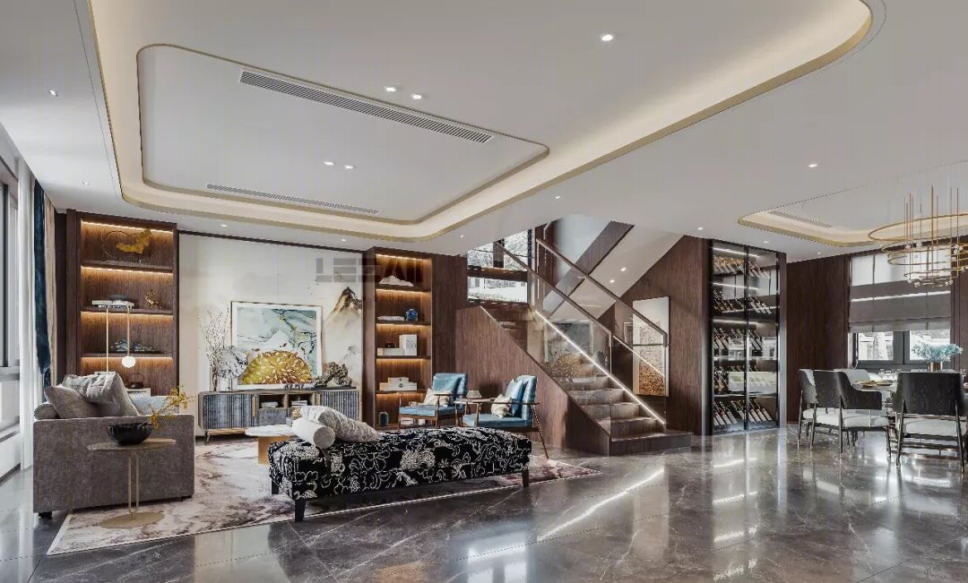 浙江慈溪新中式别墅 | 岁月温柔以待-8