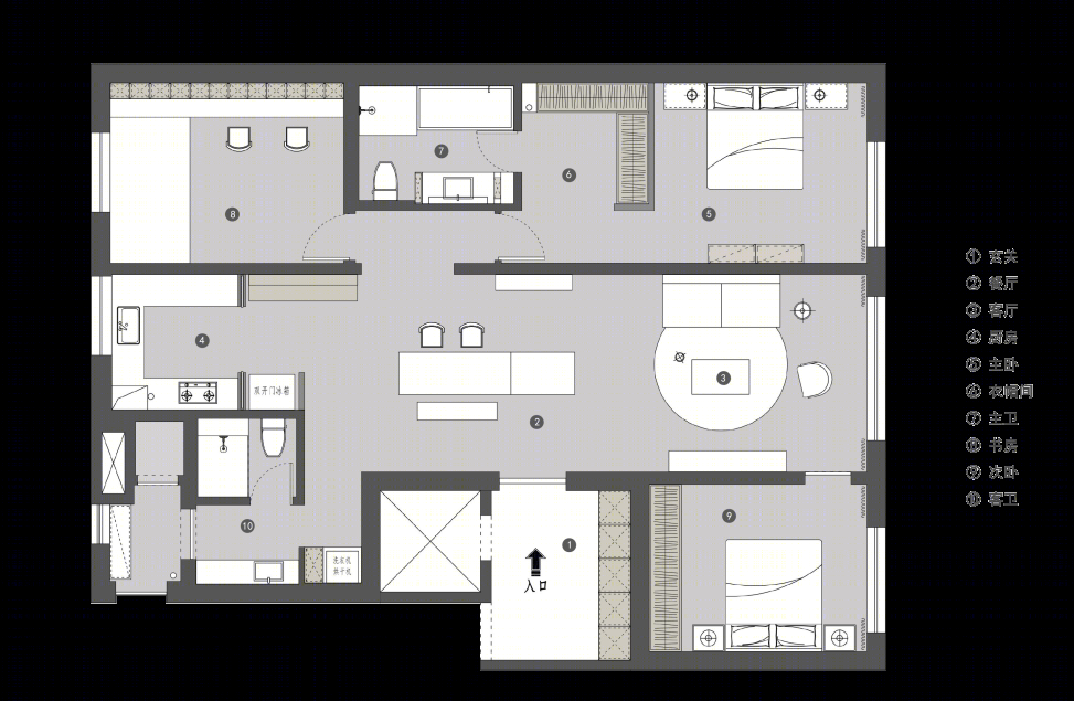 北京朝阳区 165m²精装房改造丨中国北京-12
