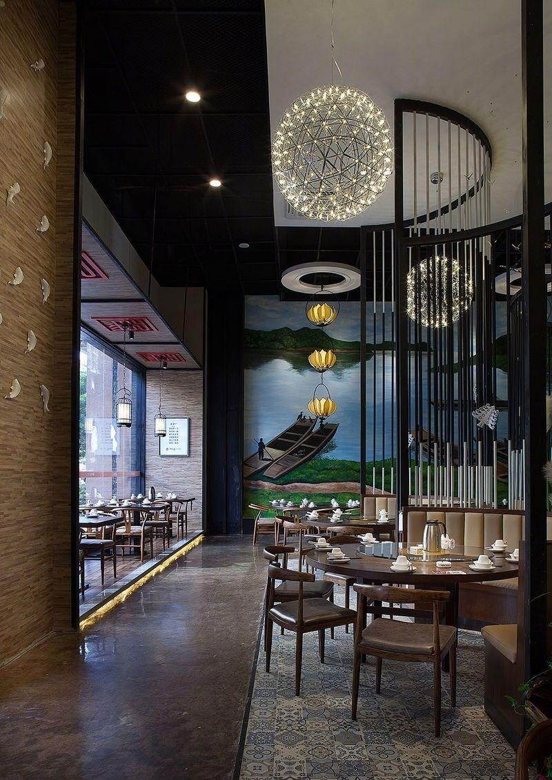 湖湘风情，洞庭餐饮空间艺术呈现-7