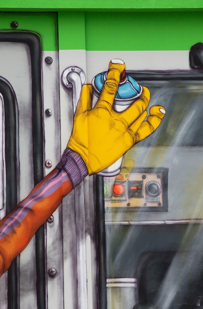 米兰“Outside the Cube”项目 · Os Gemeos 的街头艺术创新-28