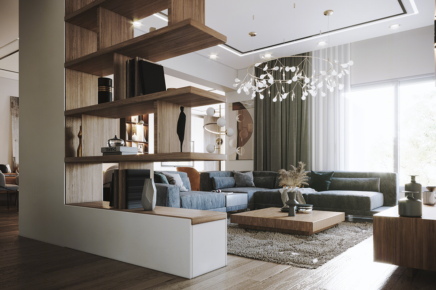 简约现代公寓设计丨埃及开罗-9