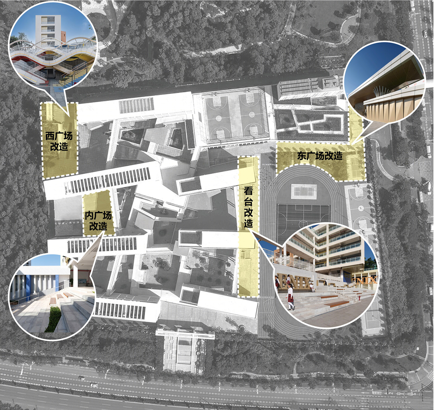 深圳凤凰学校空间改造设计丨中国深圳丨深圳市同济人建筑设计有限公司-5