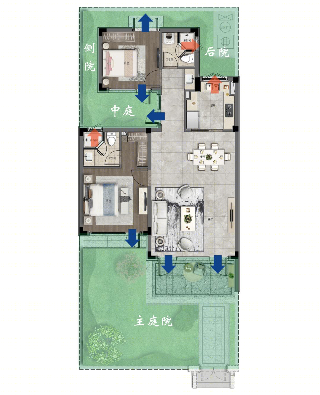 小宅大院,颠覆传统的创新合院设计丨中国重庆-76