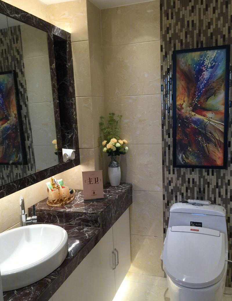 凯旋国际简约现代风样板间-35