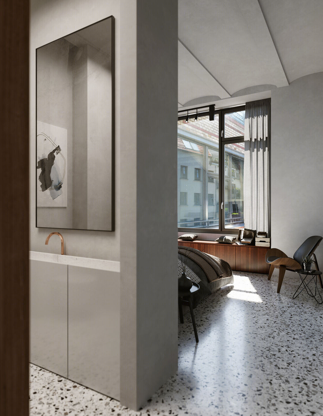 柏林旧厂房公寓设计丨德国柏林丨Hagar Abiri Architecture & Design-10