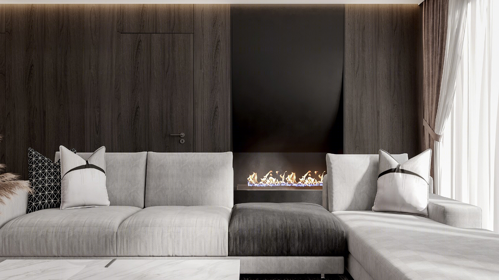 天津中储正荣栋境样板间设计-12