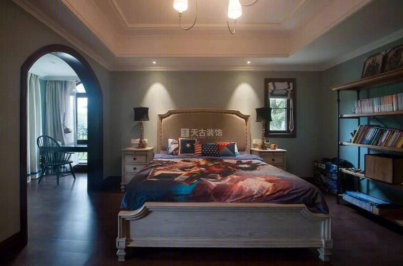 吴勇操刀，龙湖江与城原山打造美式奢华空间-25