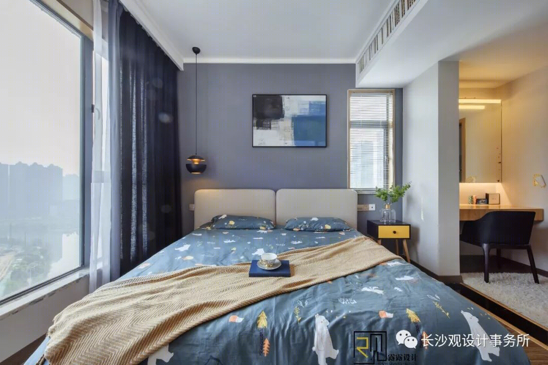 126㎡现代简约精装房改造，打造品质生活空间-39