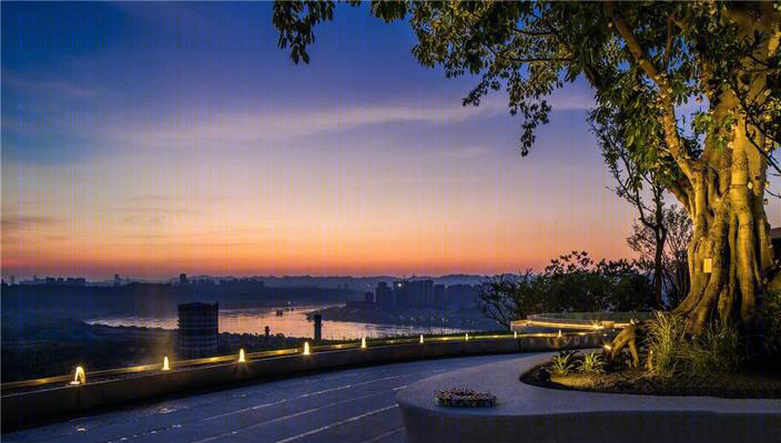 重庆金科中建博翠长江住宅景观-17