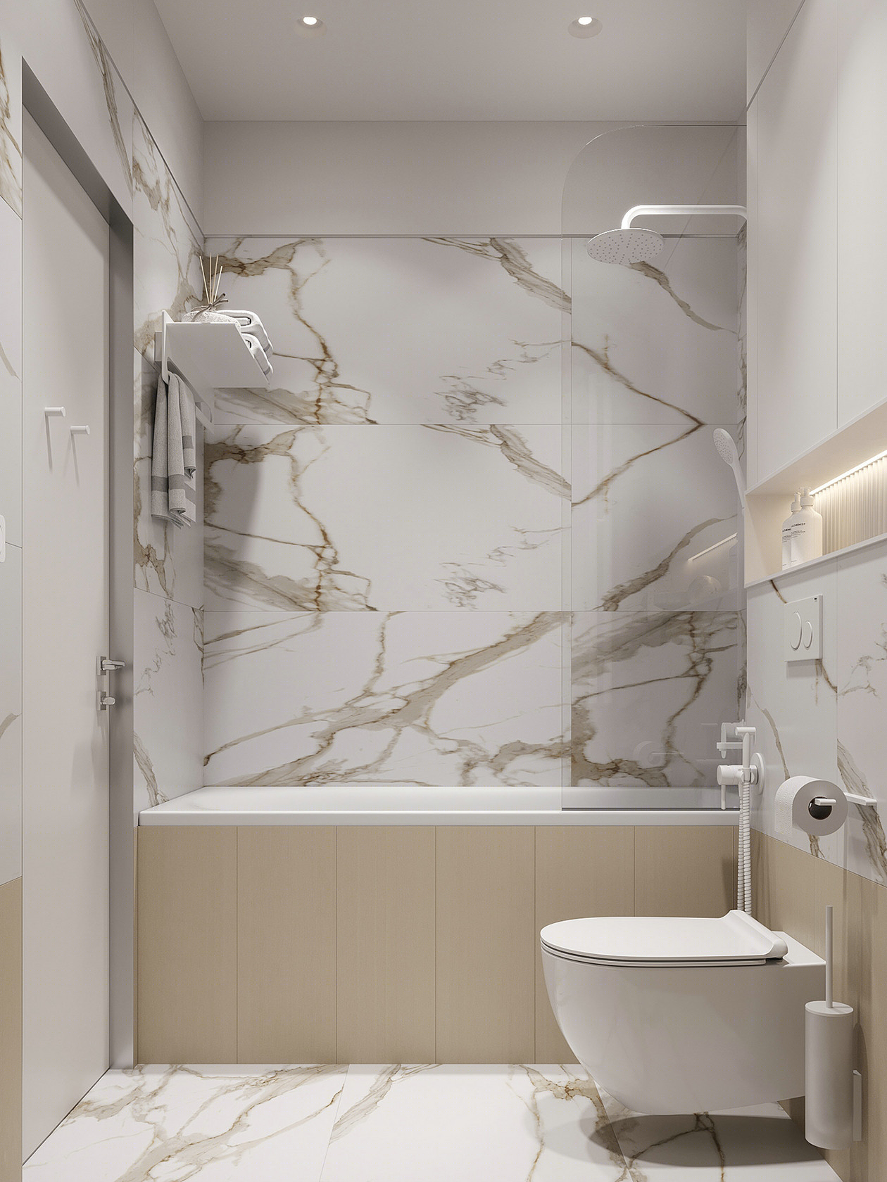 原木++蓝色打造清新美格-18