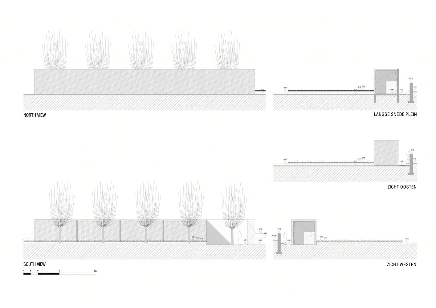 比利时 Deutscher 公墓区改造 | 低调抽象的陵园设计-18