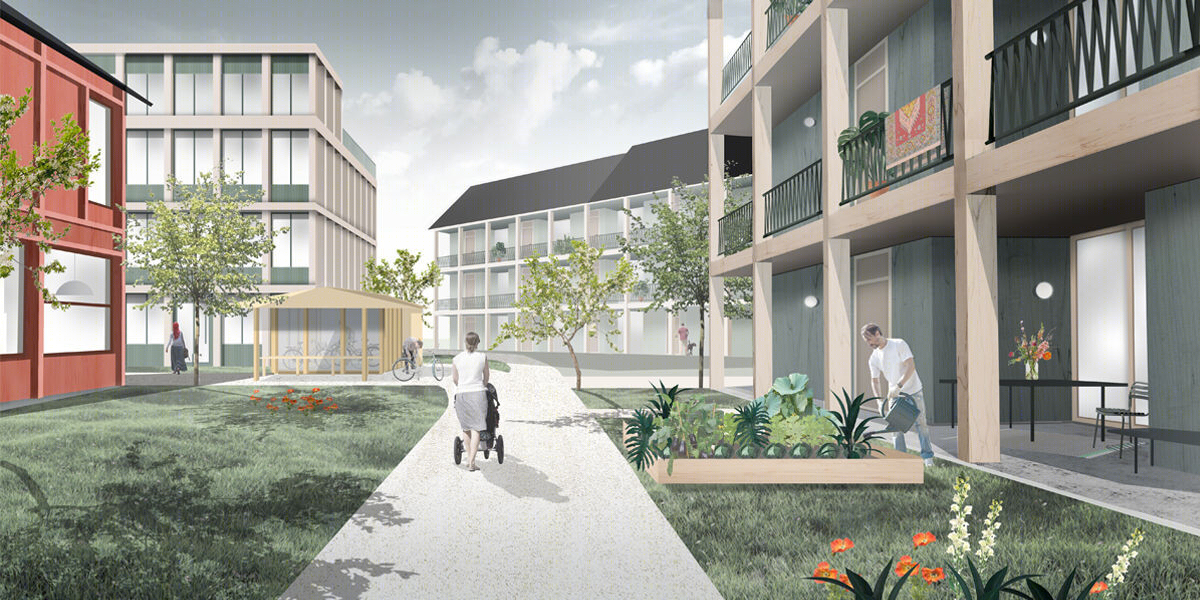 挪威 Notodden Housing · 残疾儿童公寓的宜居景观设计-9