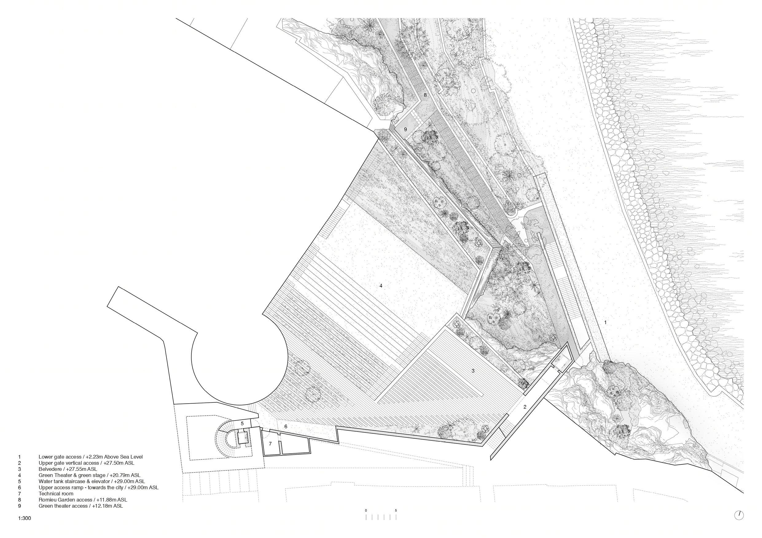 法国古城堡绿色公共空间设计丨Buzzo Spinelli Architecture-65